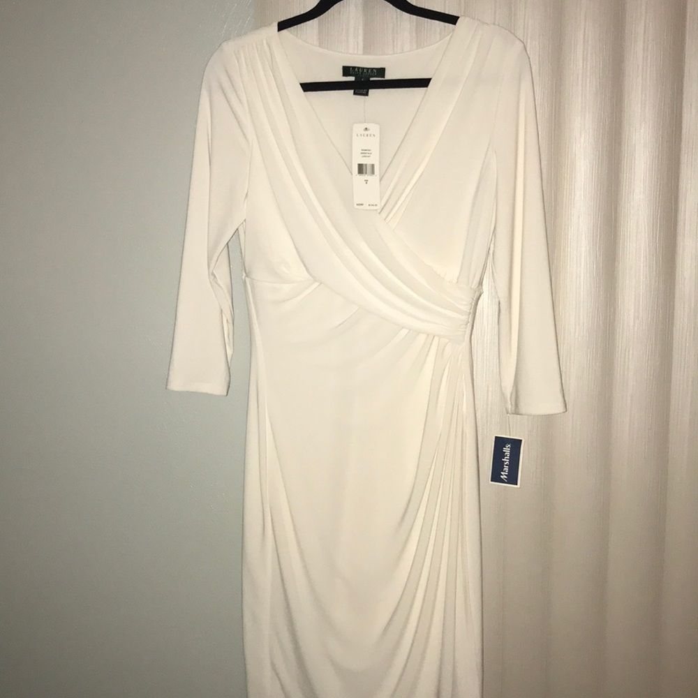 Cream Ralph Lauren Dress